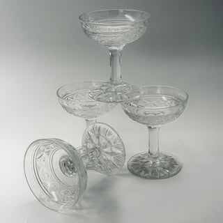 Champagnekupor 1830-tal (Set om 4)