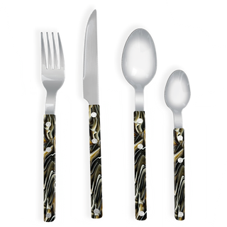 Bestickset (4 delar) Bistro Gustave Marble