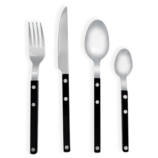 Bestickset (4 delar) Bistro Gustave Svart