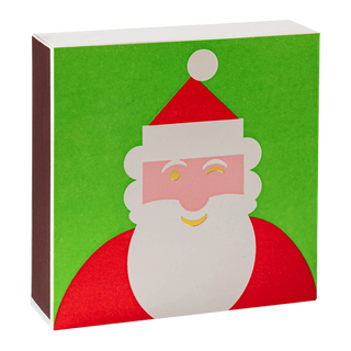 Matchsticks Winking Santa