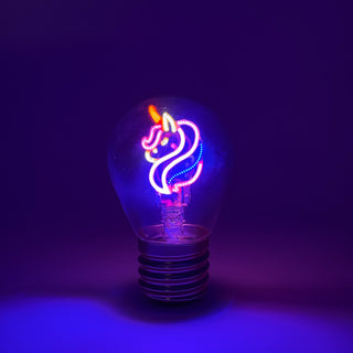 Portable Light Bulb Unicorn