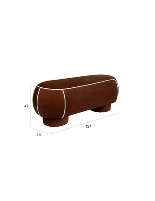 Bench Marina Large Red