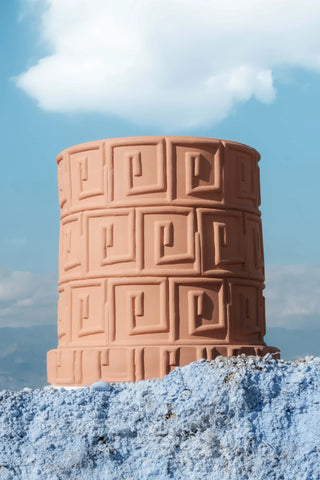 Magna Graecia Kruka 'Greca' Terrakotta