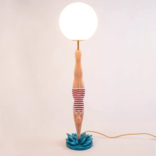 Table lamp 'Lady Diver' Red