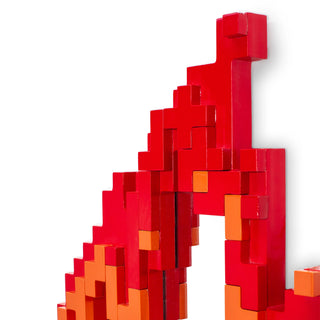 Mirror Pixel - Flame 