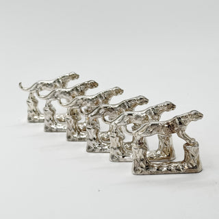 Servettringar Leopard (Set om 6)