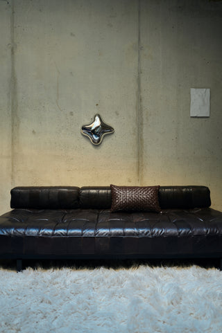 Wall Sculpture Orb Chrome