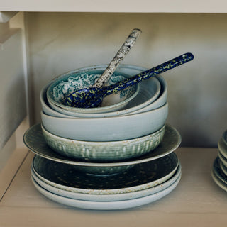 Chef ceramics: Pasta Plate, Rustic Green