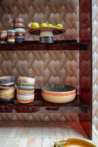 70s ceramics: Dessert Bowl, Oasis