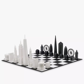 Schack, London VS New York, Ihopfällbart