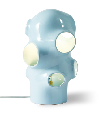 Table lamp Bulle - Light blue
