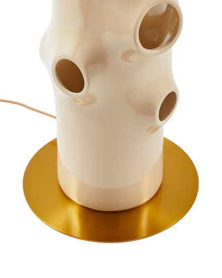 Golvlampa Bulle Beige