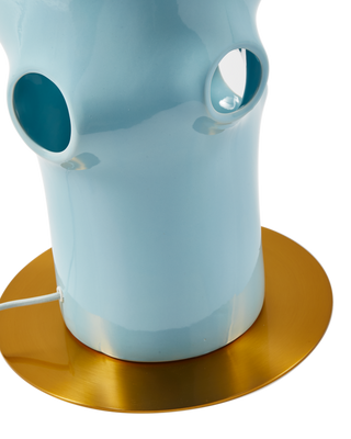 Floor Lamp Bun Light Blue
