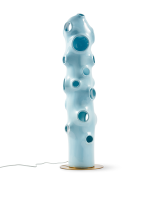Floor Lamp Bun Light Blue