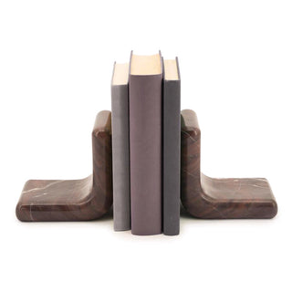 Bookends Rosso Pair