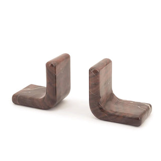 Bookends Rosso Pair