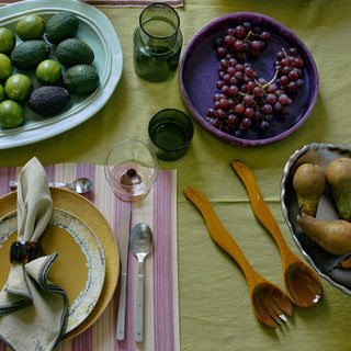 Salad cutlery Ochre