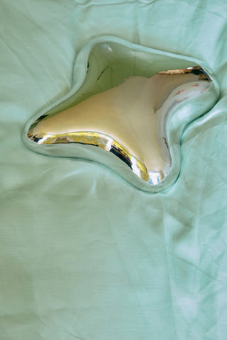 Wall Sculpture Orb Chrome