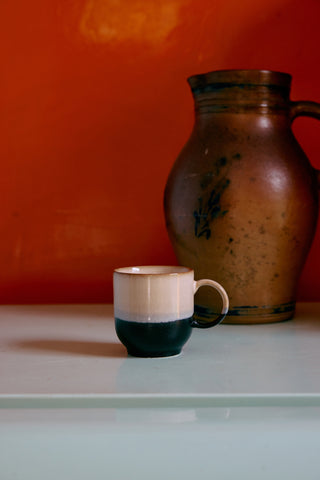 70s ceramics: Cafe mug Rock