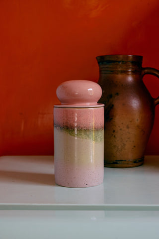 70s Ceramics: Storage jar, Glaze