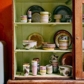 70s ceramics: latte mug creek