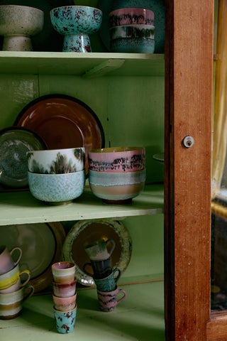 70s ceramics: Noodle Bowl, Bubble
