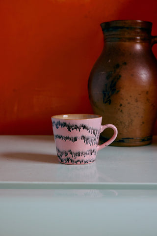 70s Ceramics: Cappuccino Mug, Bubble