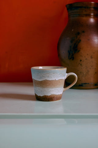 70s Ceramics: Cappuccino mug, Skyline