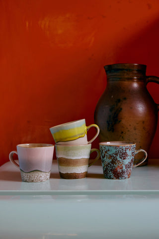 70s ceramics: Americano mug Umber