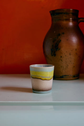 70s Ceramics: Coffee mug Glint