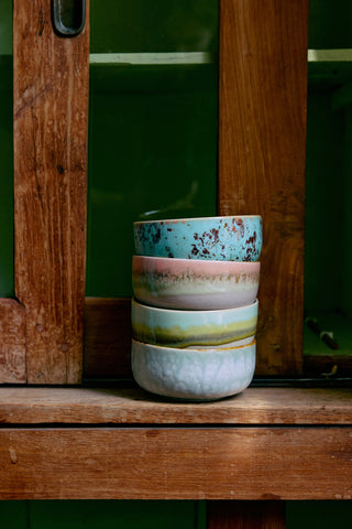 70s Ceramics: Dessert Bowl, Petal