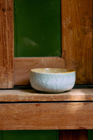 70s Ceramics: Dessert Bowl, Petal