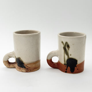 Koppar La Colombe Pottery (Set om 2)