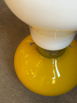 Bordslampa Mazzega Gul