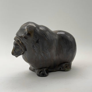 Skulptur Myskoxe