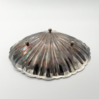 Shell dish Lunt Nickel silver 80s