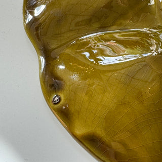 Oyster dish Faïencerie de Gien 50s