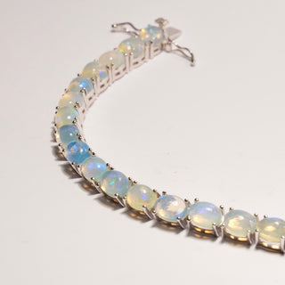 Tennis Bracelet with Opals