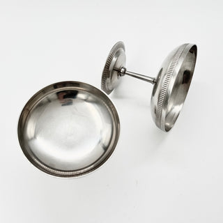 Gelatokupor Metall (Set om 2)