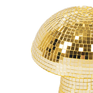 Skulptur Svamp Disco Guld