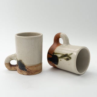 Koppar La Colombe Pottery (Set om 2)