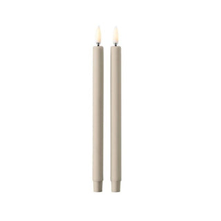 STOFF Nagel LED candles (2-pack) Sand