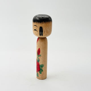 Dentō Kokeshi, Blomma 18cm