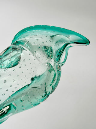 Hand-blown Glass Bowl Green