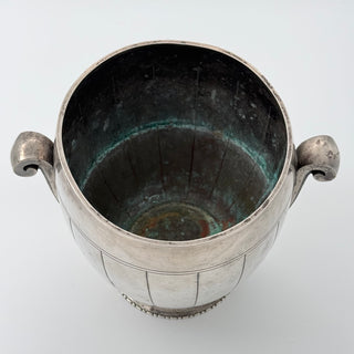 Champagne bucket Art Deco BB for Bouillet Bourdelle circa 1930s