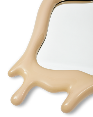 Spegel Melting M - Beige