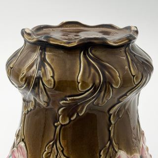 Pot Majolica Art-Nouveau, Bruyn Fives Lille
