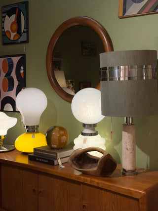 Bordslampa Mazzega Gul