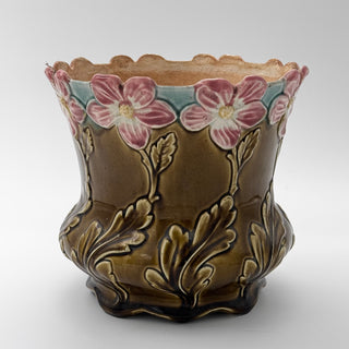 Pot Majolica Art-Nouveau, Bruyn Fives Lille