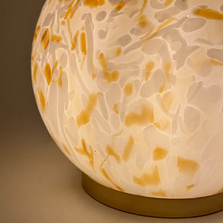 Murano Bordslampa Vintage Karamell
